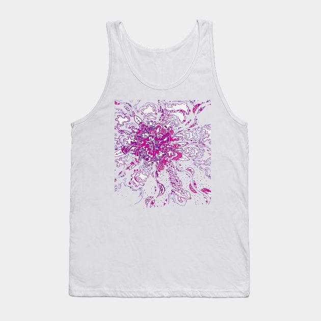 Psychedelic Explosion Tank Top by Zootownboy